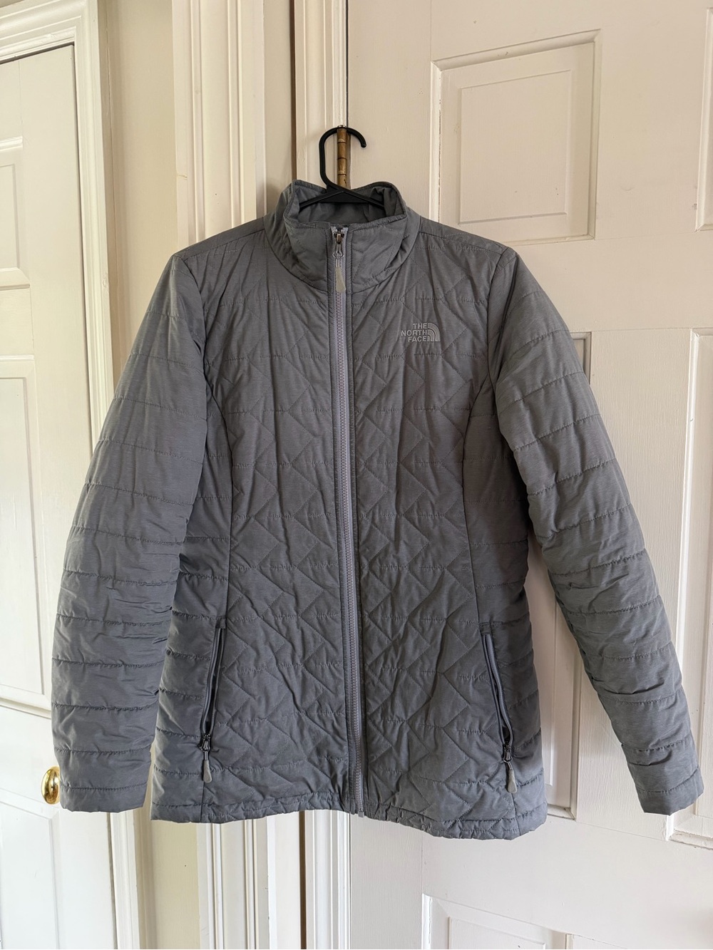 The North Face Lightweight Gray Hooded Jacket